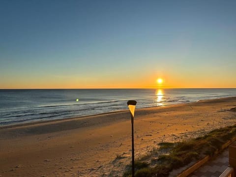 Natural landscape, Beach, Sea view, Sunrise