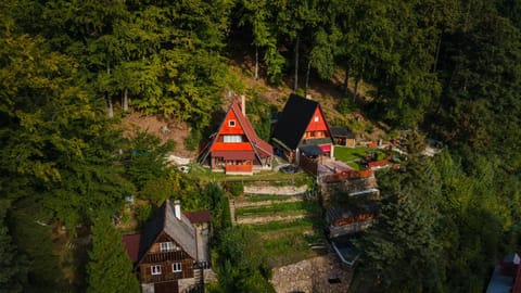 Property building, Natural landscape, Bird's eye view