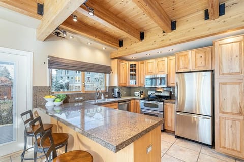 Giant Riverfront Deck w Grill, Tons of Space Viking Lodge 100AB condo Condo in Telluride