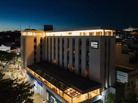 Property building, Night, City view