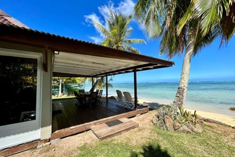 Fare Matairoa - Cozy Cottage w Pretty Beachfront House in Moorea-Maiao