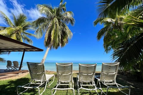 Fare Matairoa - Cozy Cottage w Pretty Beachfront House in Moorea-Maiao