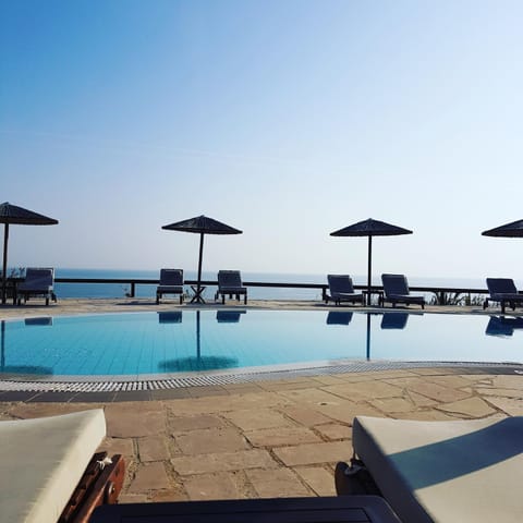 Pool view, Sea view, Swimming pool