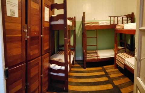 Bed, Photo of the whole room, Bedroom, bunk bed, wardrobe