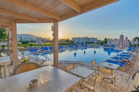 Pool view, Swimming pool, Swimming pool, Sunrise