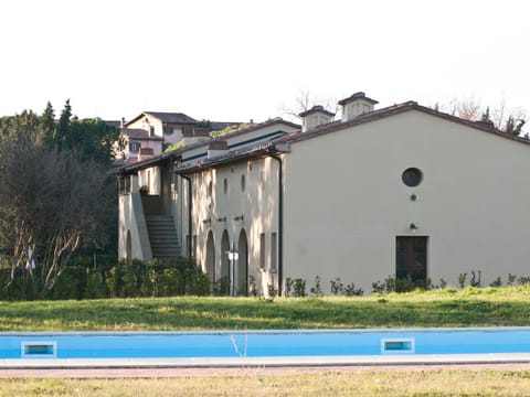 Property building, Pool view