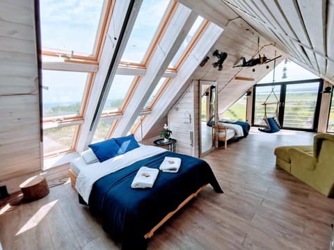 Bed, View (from property/room), Bedroom, Sea view