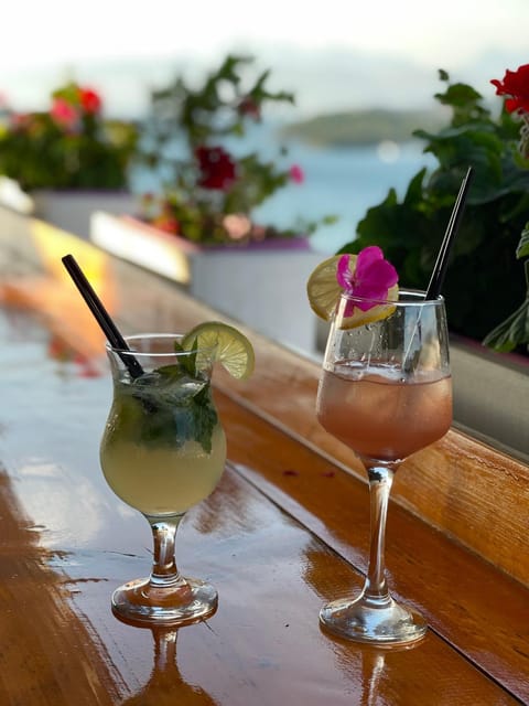 Food and drinks, Sea view