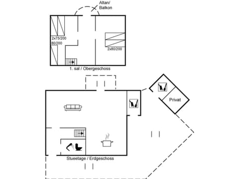 Holiday Home Karla - 100m from the sea by Interhome House in Vejers