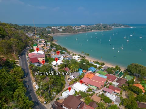 mona seaview pool villa beach front AoYon Beach Chalet in Wichit