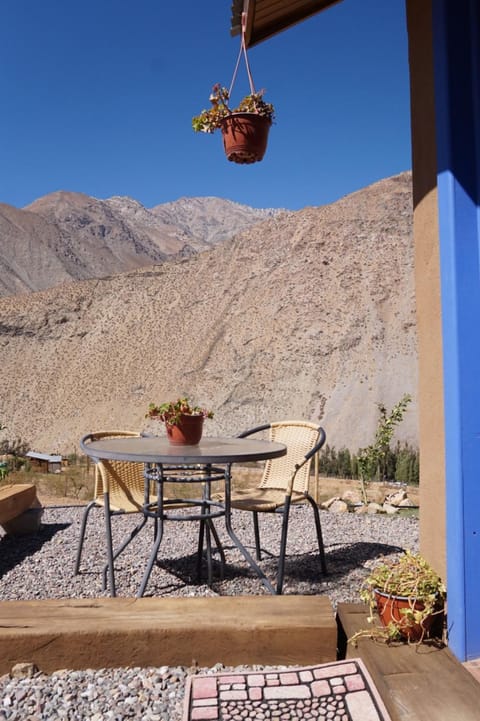 Patio, Natural landscape, Dining area, Mountain view