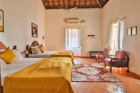 Caju Grove - The Big Yellow Goan House Bed and Breakfast in Goa, India