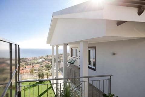 Property building, Day, Natural landscape, View (from property/room), Balcony/Terrace, Sea view