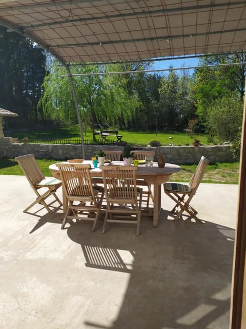 Patio, Balcony/Terrace, Dining area, Garden view