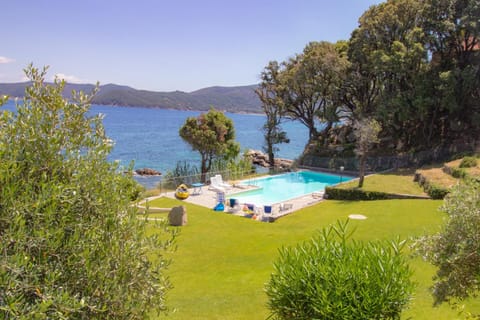 Day, Natural landscape, Garden, Garden view, Mountain view, Pool view, Sea view, Swimming pool, sunbed