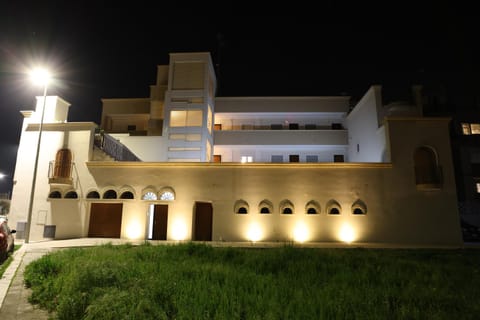 Property building, Night, Landmark view