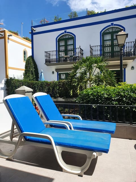 Balcony/Terrace, Garden view, sunbed