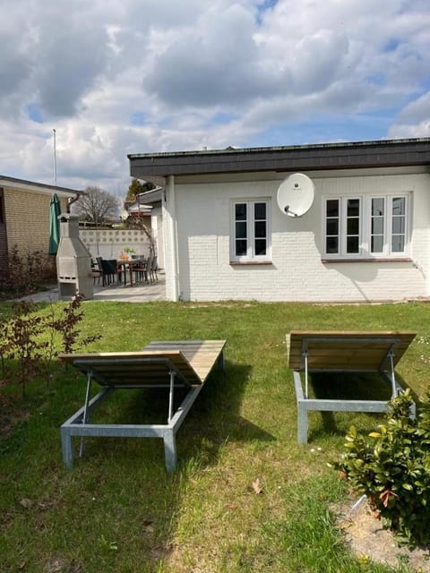 Property building, Garden, sunbed