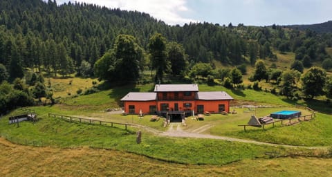 Property building, Natural landscape, Mountain view