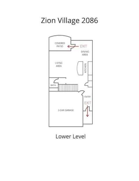 2086 Zion Village 2 PS4s, PING PONG, CORN HOLE, HIGH CHAIR, PACK N` PLAY House in Hurricane