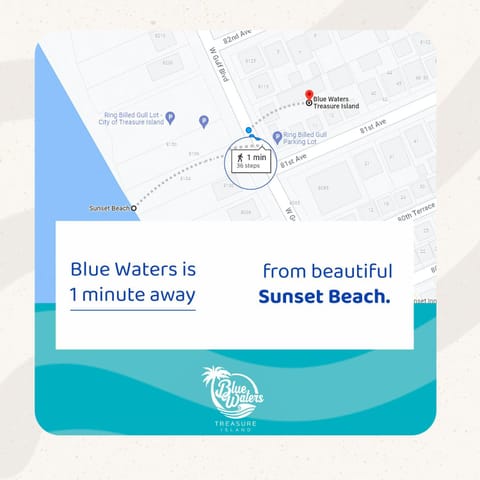 Blue Waters Treasure Island Resort in Sunset Beach