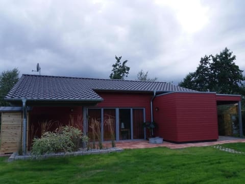 Ferienhaus am kleinen See mit Steg, Garten und Terrasse House in Drenthe (province)