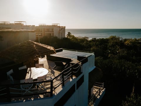 Natural landscape, View (from property/room), Balcony/Terrace, Sunset