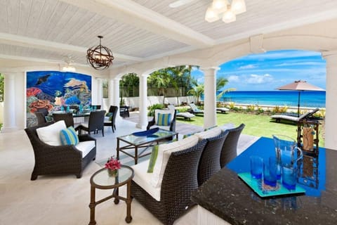 Stylish Beachfront Villa with Plunge Pool - Still Fathoms villa Villa in Saint James