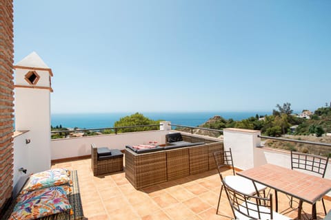 Balcony/Terrace, Dining area, Sea view