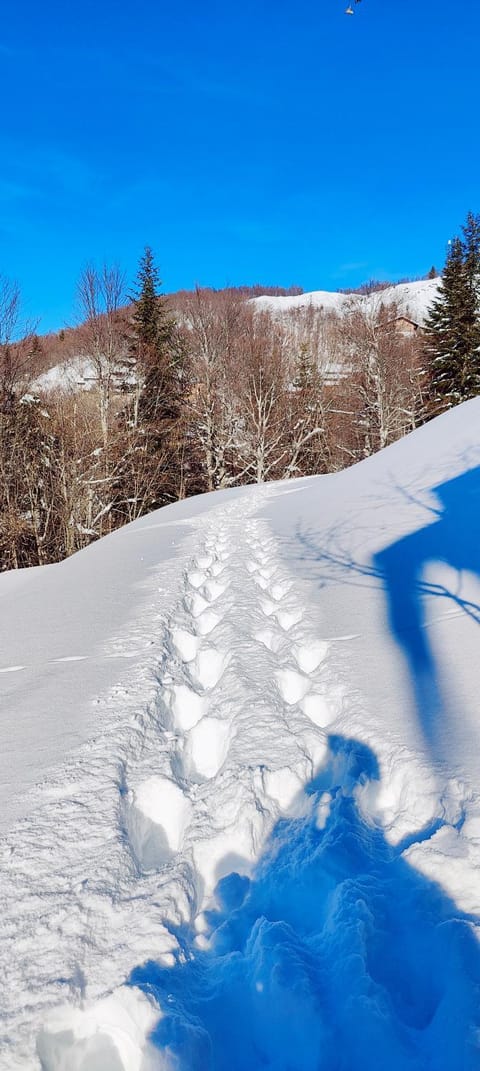 Day, Natural landscape, Winter, Mountain view