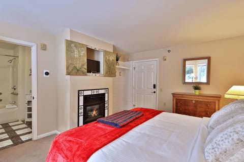 The Birch Ridge- American Classic Room #7 - King Suite in Killington, Hot Tub, home Nature lodge in Mendon