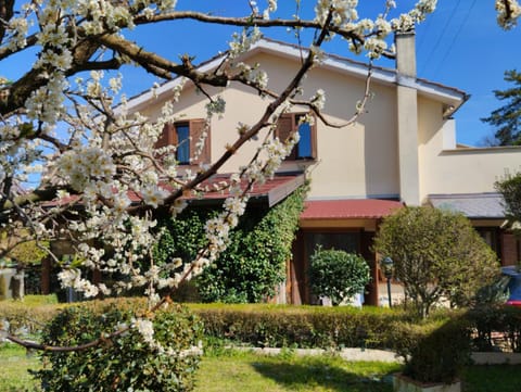 Property building, Spring, Garden, Garden view