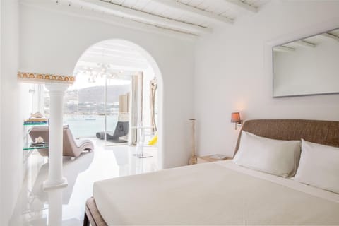 Bedroom, Sea view