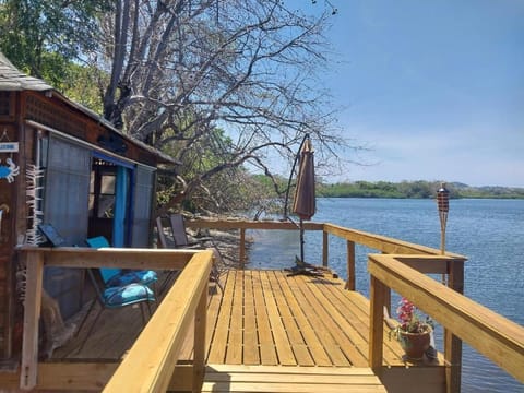 Beached Bungalow OVER the Pacific Ocean Campground/ 
RV Resort in Chiriquí Province