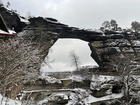 Nearby landmark, Natural landscape, Winter, Hiking, Mountain view