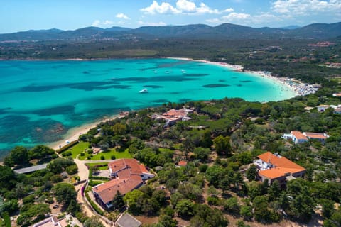 Property building, Natural landscape, Bird's eye view, Beach