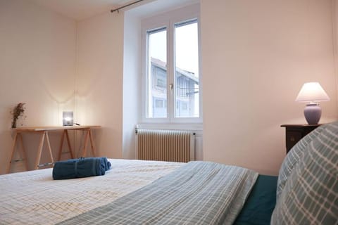 Appartement 3 pièces rénové, idéal famille et travail, parking gratuit Condo in Mulhouse