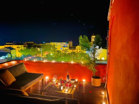 Night, Balcony/Terrace, City view