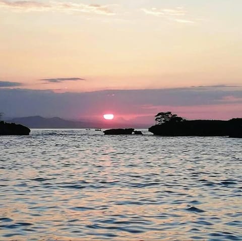 Piscina vista al mar, Jacuzzi con agua caliente Chalet in María Trinidad Sánchez Province