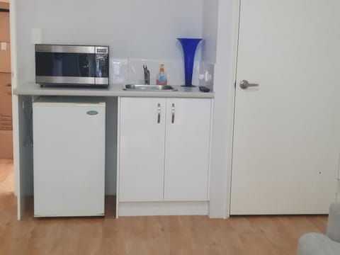 Kitchen or kitchenette, minibar, oven