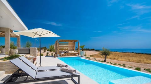 Luxury Plant Villas with the pool and seaview Villa in Novalja