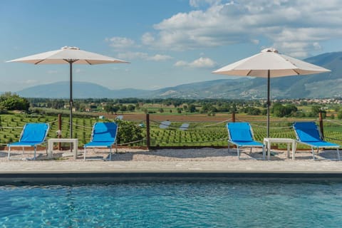 Natural landscape, Pool view, Swimming pool