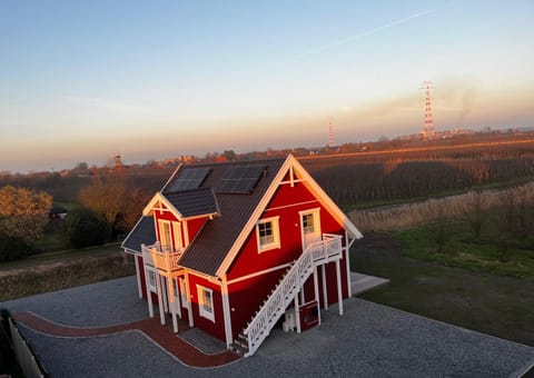 Property building, Sunset