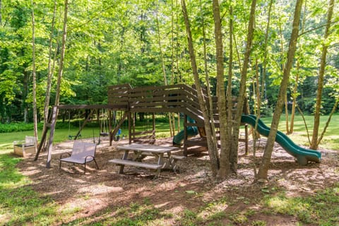 Natural landscape, Children play ground, Garden, Garden view