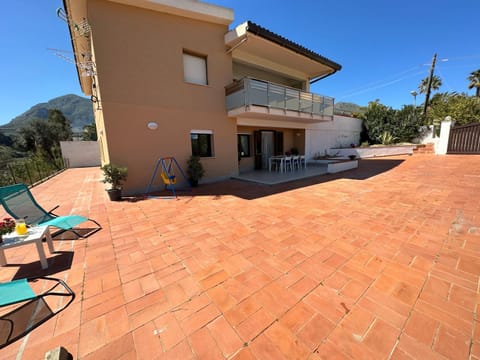 Property building, Day, View (from property/room), Balcony/Terrace, sunbed