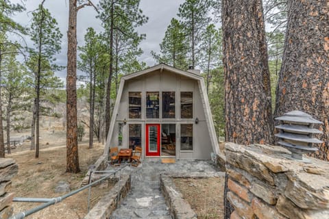 Cozy Ruidoso Cabin Rental with Private Hot Tub! House in Ruidoso