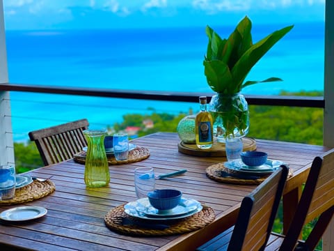 Balcony/Terrace, Dining area, Sea view