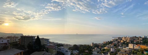 Natural landscape, Bird's eye view, City view, Sea view, Sunrise, Sunset