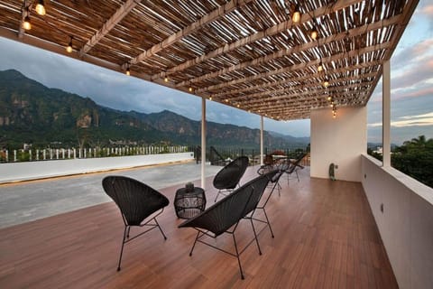 Natural landscape, Balcony/Terrace, Mountain view