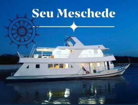 Barco Seu Meschede Docked boat in Santarém